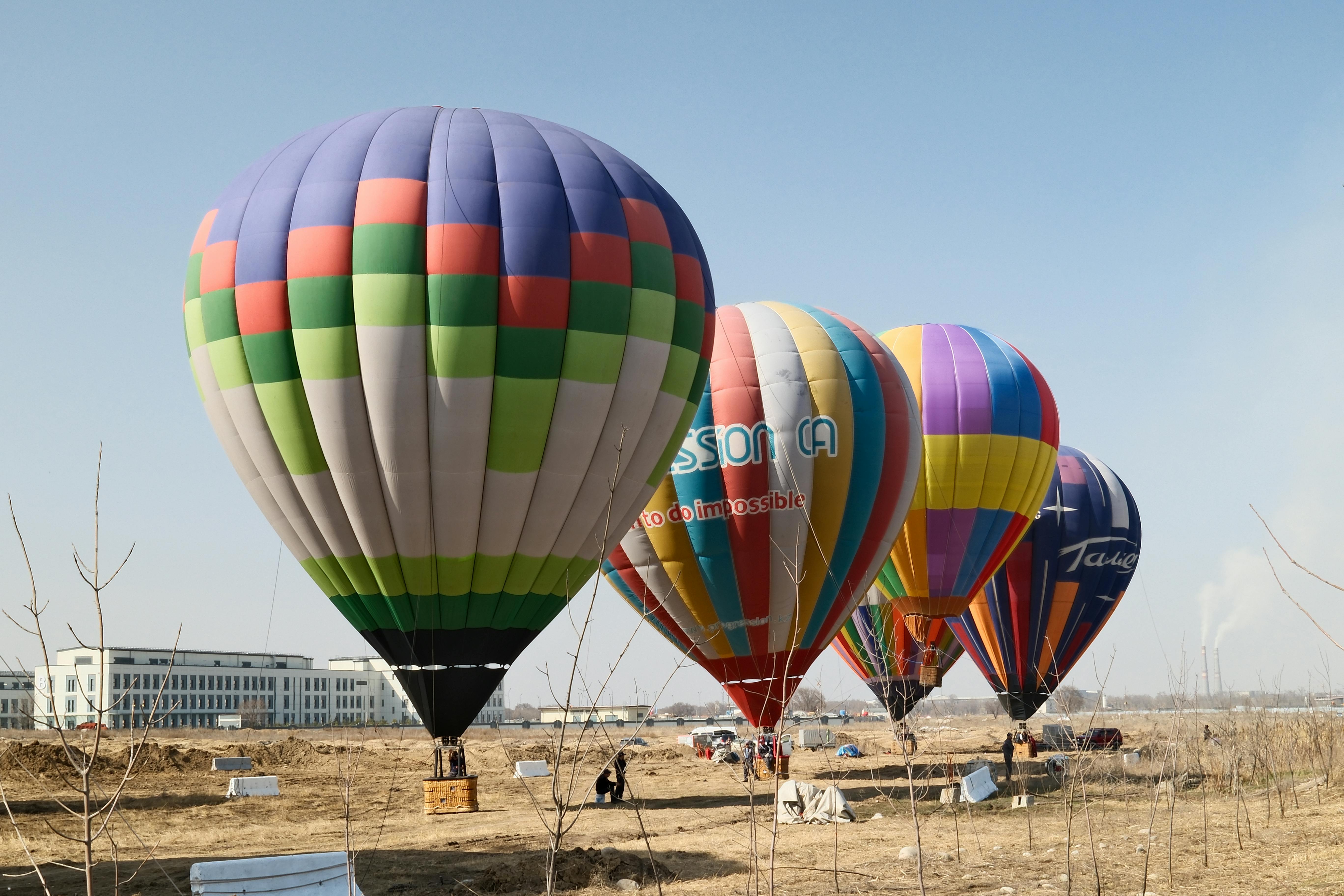 Sunrise hot air balloon experience